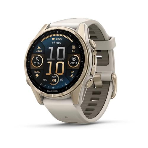 SMARTWATCH FENIX 8 SAPPHIRE/SOFT GOLD 010-02903-11 GARMIN Viedais pulkstenis, smartwatch SMARTWATCH FENIX 8 SAPPHIRE/SOFT GOLD 010-02903-11 GARMIN Viedais pulkstenis, smartwatch
