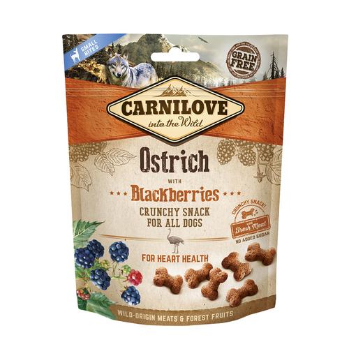 CARNILOVE Przysmak Dog Snack Fresh Crunchy Ostrich+Blackberries 200g CARNILOVE Przysmak Dog Snack Fresh Crunchy Ostrich+Blackberries 200g