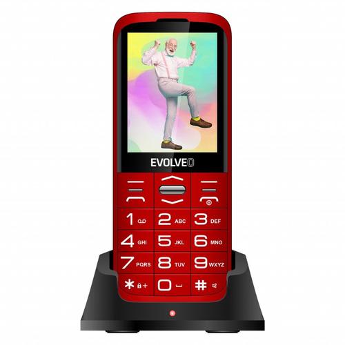 Evolveo EasyPhone 8595683203548 mobile phone 7.11 cm (2.8") 113 g Red Senior phone 8595683203548 8595683203548 (8595683203548) Mobilais Telefons Evolveo EasyPhone 8595683203548 mobile phone 7.11 cm (2.8") 113 g Red Senior phone 8595683203548 8595683203548 (8595683203548) Mobilais Telefons
