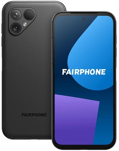 Fairphone 5 Dual-SIM 6GB/128GB matt black Android 14 Smartphone Mobilais Telefons