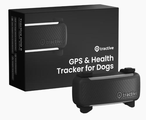 Tractive GPS DOG 6 PET GPS tracker Black 9120056451890 aksesuārs suņiem