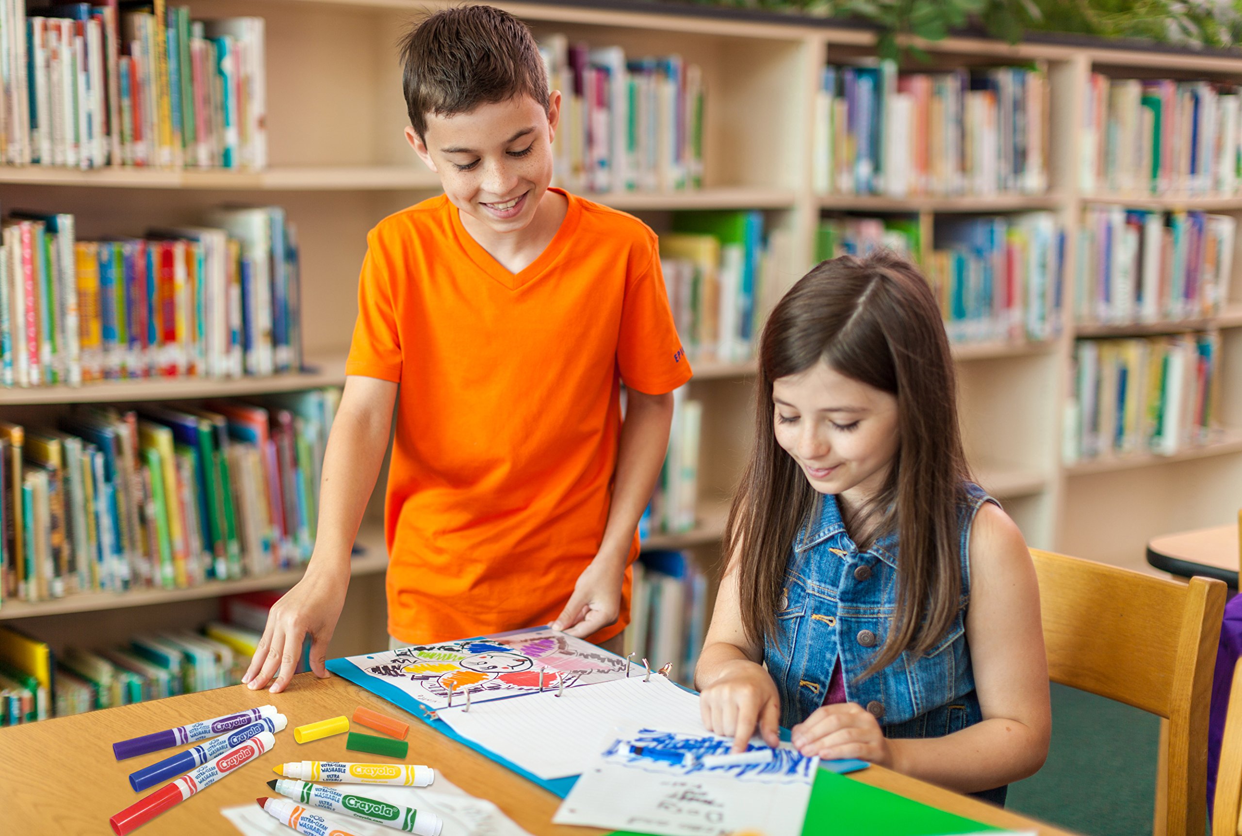 Crayola Felt-tip pens super washable 8 pcs. (58-8328)