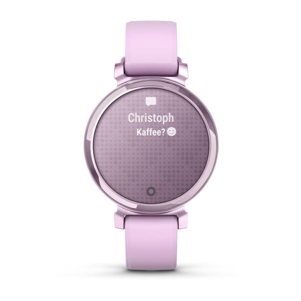 Ismanusis laikrodis Garmin vivomove Style, Rausvojo aukso spalvos aliuminio korpusas su baltu silikoniniu dirzeliu 7537592344302 Viedais pulkstenis, smartwatch