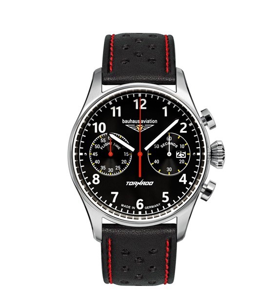 Bauhaus Aviation Tornado 27702, 42mm Watch Viedais pulkstenis, smartwatch