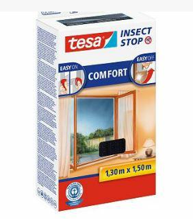 Tesa Mosquito Net Window Comfort 55388-00021-00 Black Slazds