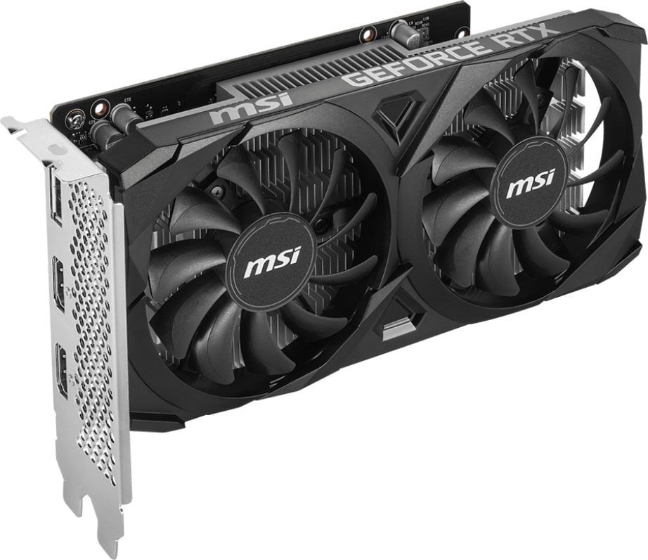 MSI GeForce RTX 3050 VENTUS 2X E 6GB OC video karte
