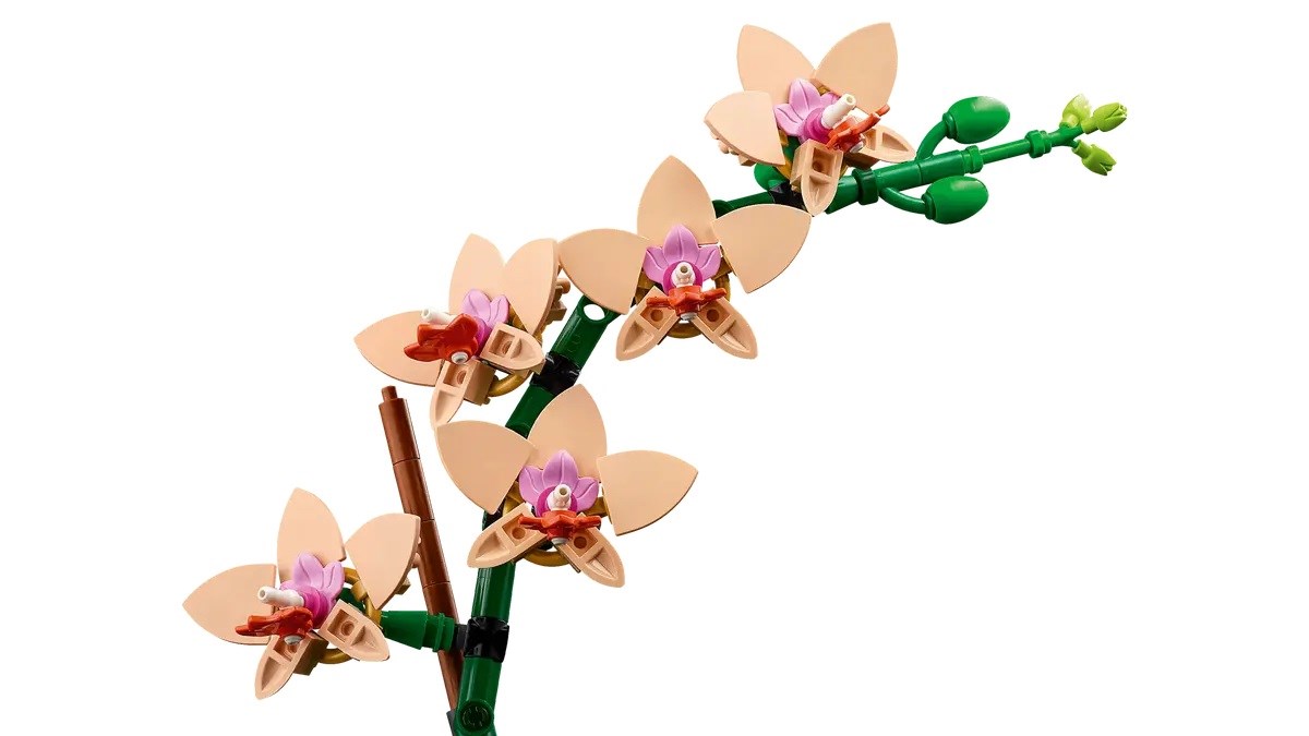 LEGO Botanicals 10343 Mini Orchid 5702017814643 LEGO konstruktors