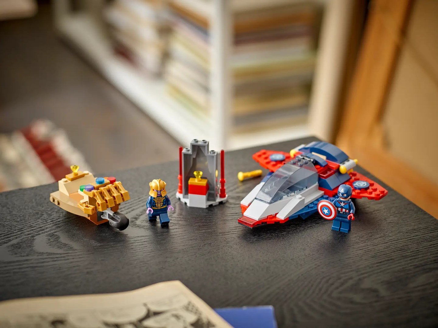 LEGO MARVEL 76319 Captain America vs Thanos LEGO konstruktors