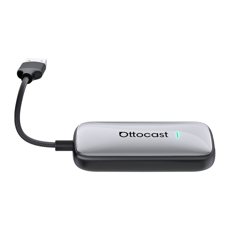 Ottocast Play2Video Ultra (Plus) Carplay/Android Auto wireless adapter auto audio aksesuārs