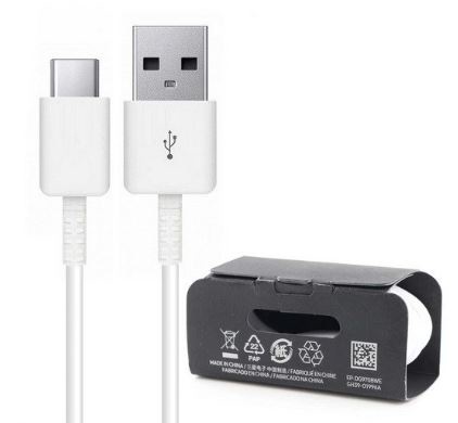 Samsung Connectivity Data Cable EP-DG970BBE Type C white AKS_EP-DG970white (5901737998576) Mobilais Telefons Samsung Connectivity Data Cable EP-DG970BBE Type C white AKS_EP-DG970white (5901737998576) Mobilais Telefons