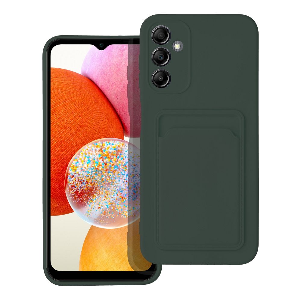 Card case Samsung Galaxy A14 SM-A145R LTE / A14 SM-A146P 5G Green AKS_CardCaseA14Green (5903396203312) Mobilais Telefons Card case Samsung Galaxy A14 SM-A145R LTE / A14 SM-A146P 5G Green AKS_CardCaseA14Green (5903396203312) Mobilais Telefons