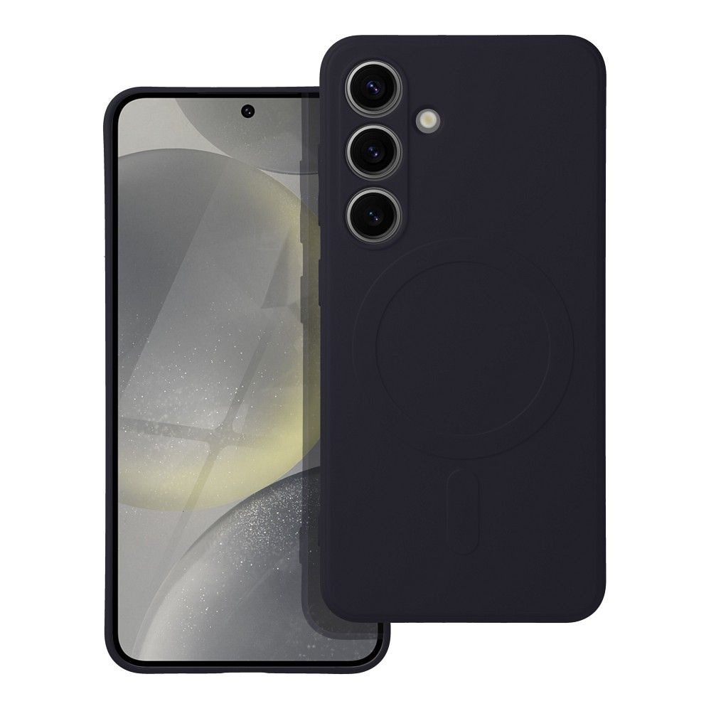 Mag Cover silicone case Samsung S24 Black MAGC_S24Black (5903396272714) Mobilais Telefons Mag Cover silicone case Samsung S24 Black MAGC_S24Black (5903396272714) Mobilais Telefons