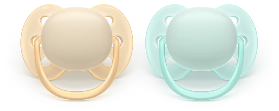 Philips Avent maneklitis Ultra soft Neutral, 0-6M (2 gab) māneklītis, knupis