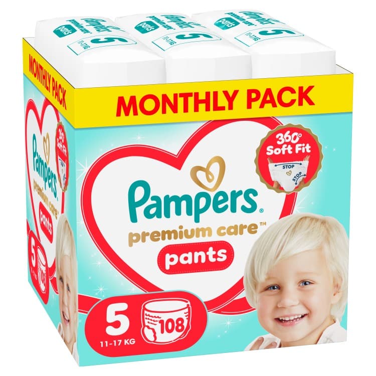 Pampers Pants autinbiksites 5. izmers 11-17kg