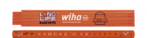 Electrician`s folding ruler Longlife 2 m