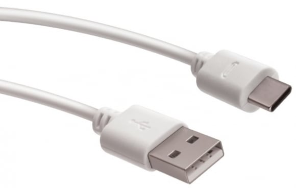 Universal USB Type C 1m White