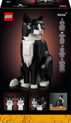 LEGO IDEAS 21349 Tuxedo Cat LEGO konstruktors