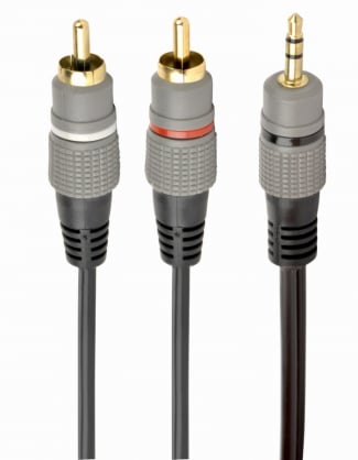 2x RCA (male) - 3.5mm