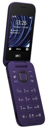 HMD (Nokia) 2660 FLIP TA-1711 DS Twilight Violet (6438409108630) Mobilais Telefons