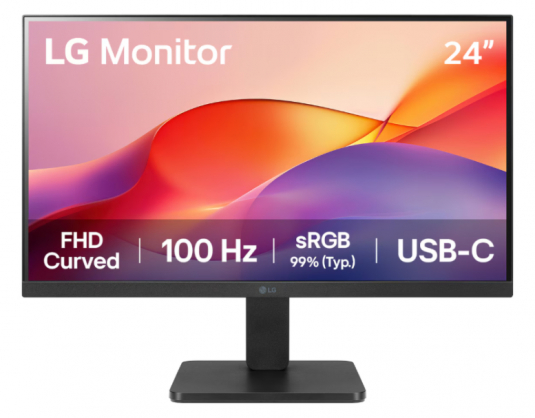 24U421A-B 24" VA FHD Curved 100Hz
