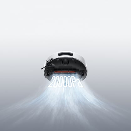 Xiaomi Robot Vacuum 5 EU | Wet&Dry | 5200 mAh | Dust capacity 2.5 L | 20000 Pa | White robots putekļsūcējs