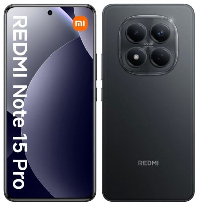 Xiaomi Redmi Note 15 Pro 8GB/256GB Black Mobilais Telefons Xiaomi Redmi Note 15 Pro 8GB/256GB Black Mobilais Telefons