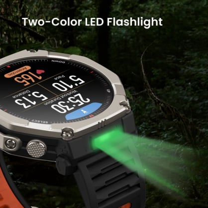 Amazfit T-Rex Ultra 2 Black, W2550GL2N (6972596109730) Viedais pulkstenis, smartwatch