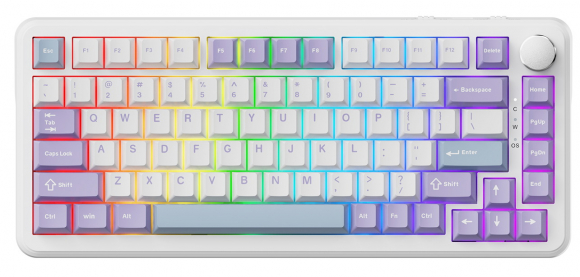 AK820 Max Magnetic switches Purple-White-Blue (US)