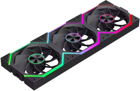 FN12A-N2 WL-R 120mm Case Fan Black
