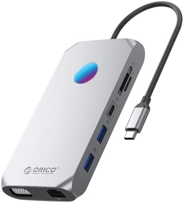 XCR-X2-GY-BP 12in1 USB-C Grey ORICO-XCR-X2-GY-BP (6941788803749)