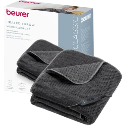 HD65 Dark Grey heated blanket 130
