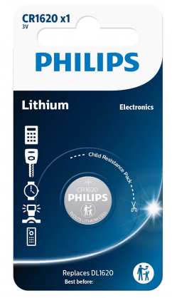 CR1620/00B Lithium 1 pcs Phil-CR1620/00B (4895229106130)
