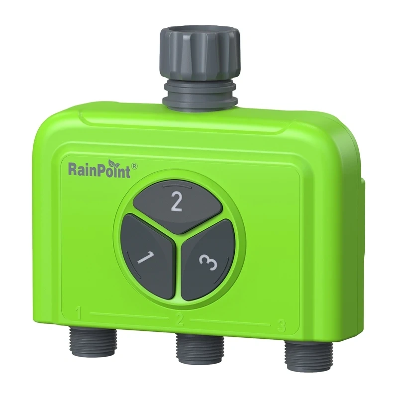 RainPoint 3-Zone WiFi Irrigation Controller HTV345FRF