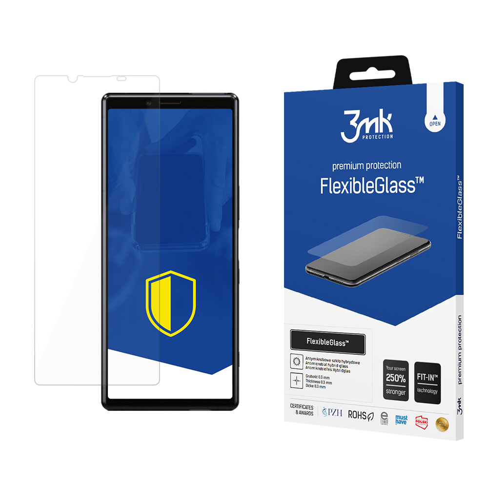Sony Xperia 1 II 5G - 3mk FlexibleGlass™ screen protector aizsardzība ekrānam mobilajiem telefoniem