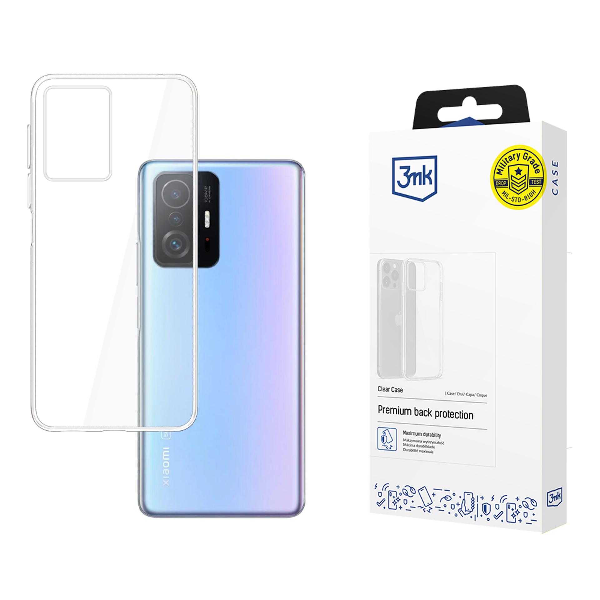 3mk Xiaomi 11T|11T Pro - Clear Case maciņš, apvalks mobilajam telefonam
