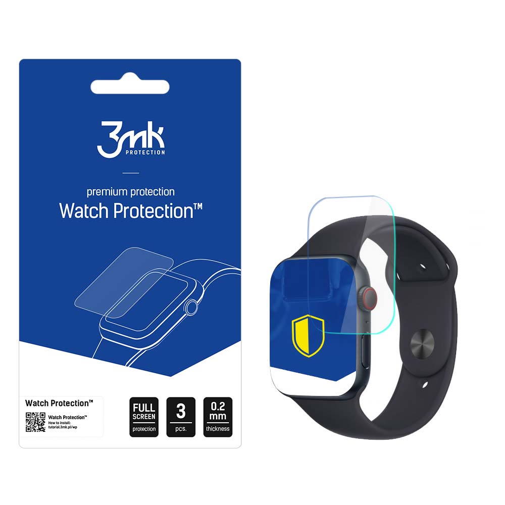3mk Full Screen Aizsargplēvīte Ekrānam ARC+ priekš Apple Watch SE 2022 40mm aizsardzība ekrānam mobilajiem telefoniem