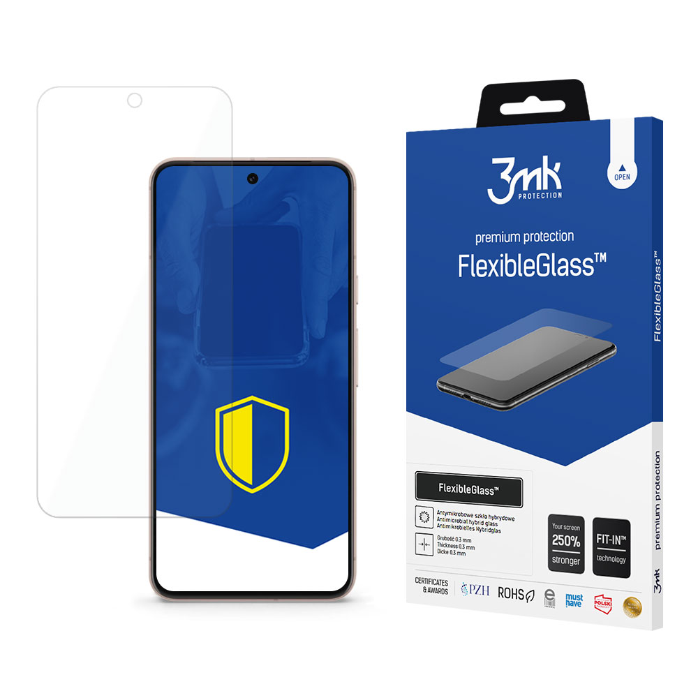Google Pixel 8 5G - 3mk FlexibleGlass aizsardzība ekrānam mobilajiem telefoniem Google Pixel 8 5G - 3mk FlexibleGlass aizsardzība ekrānam mobilajiem telefoniem
