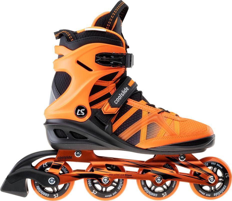 Rolki CoolSlide Lisboa rekreacyjne pomaranczowe r