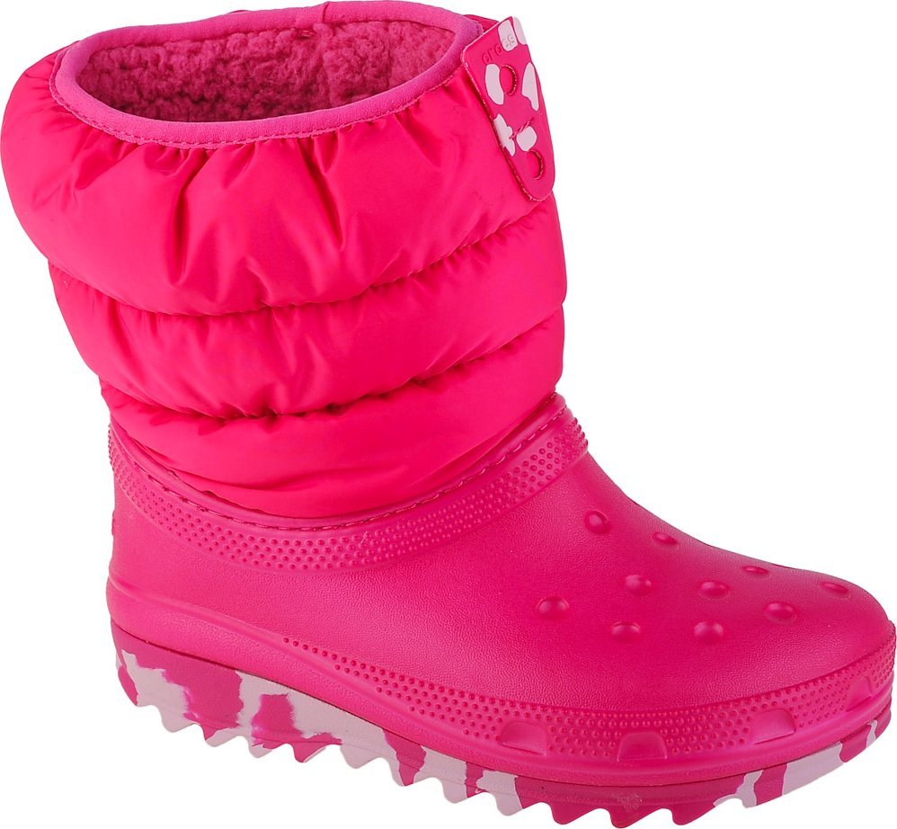 Crocs Crocs Classic Neo Puff Boot Kids 207684-6X0 Rozowe 28/29