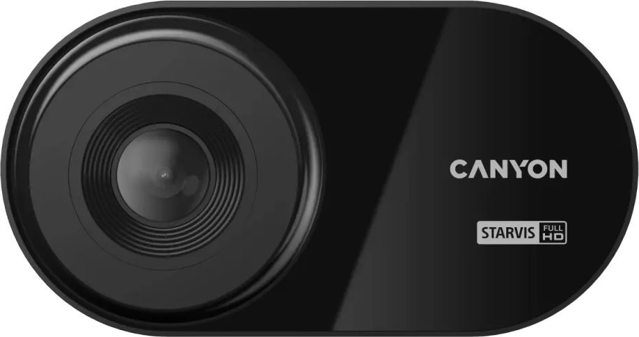 CANYON car recorder DVR10 FullHD 1080p Wi-Fi Black videoreģistrātors