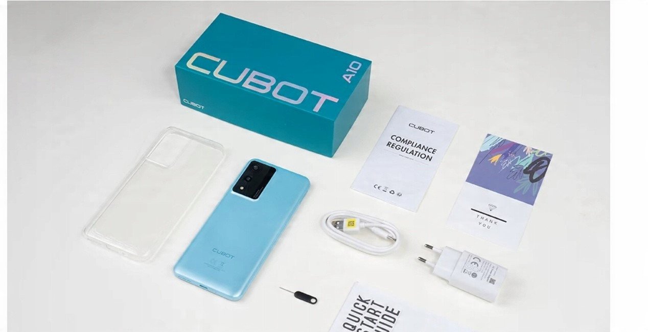 Smartfon Cubot Smartfony Cubot A10 6,56'' 4 GB RAM 128 GB Niebieski S0459013 (6924136722176) Mobilais Telefons Smartfon Cubot Smartfony Cubot A10 6,56'' 4 GB RAM 128 GB Niebieski S0459013 (6924136722176) Mobilais Telefons