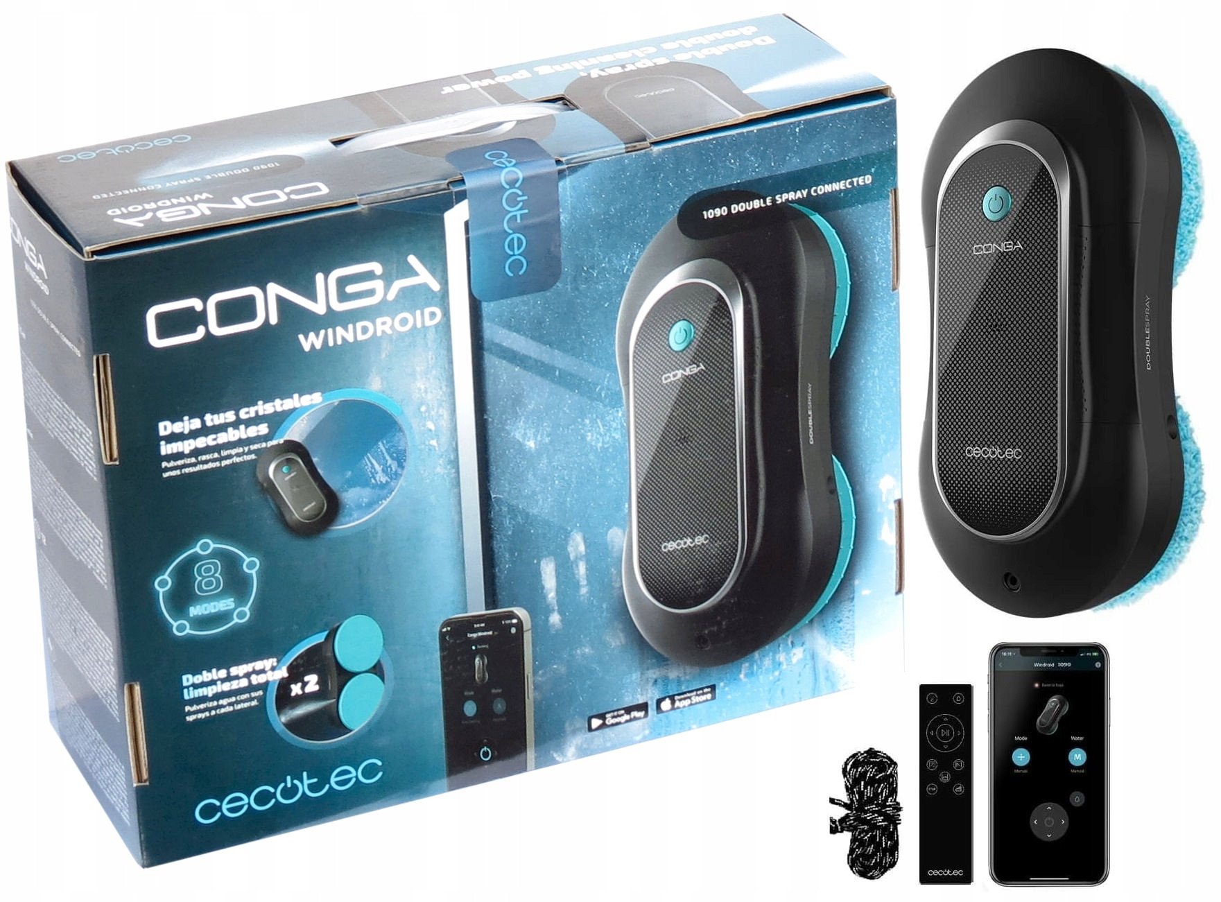 Robot do mycia okien Cecotec Cecotec