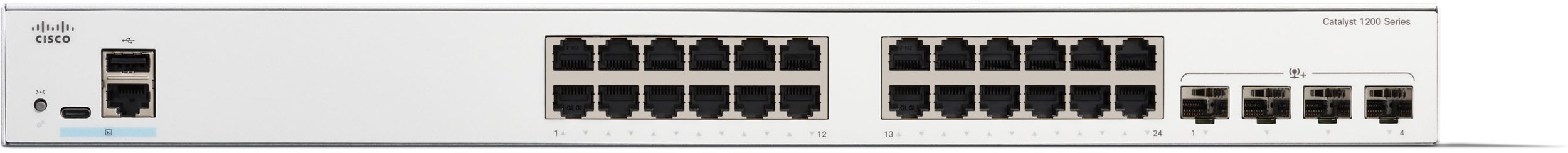 Switch Cisco Catalyst 1200 (C1200-24T-4X-RF) C1200-24T-4X-RF