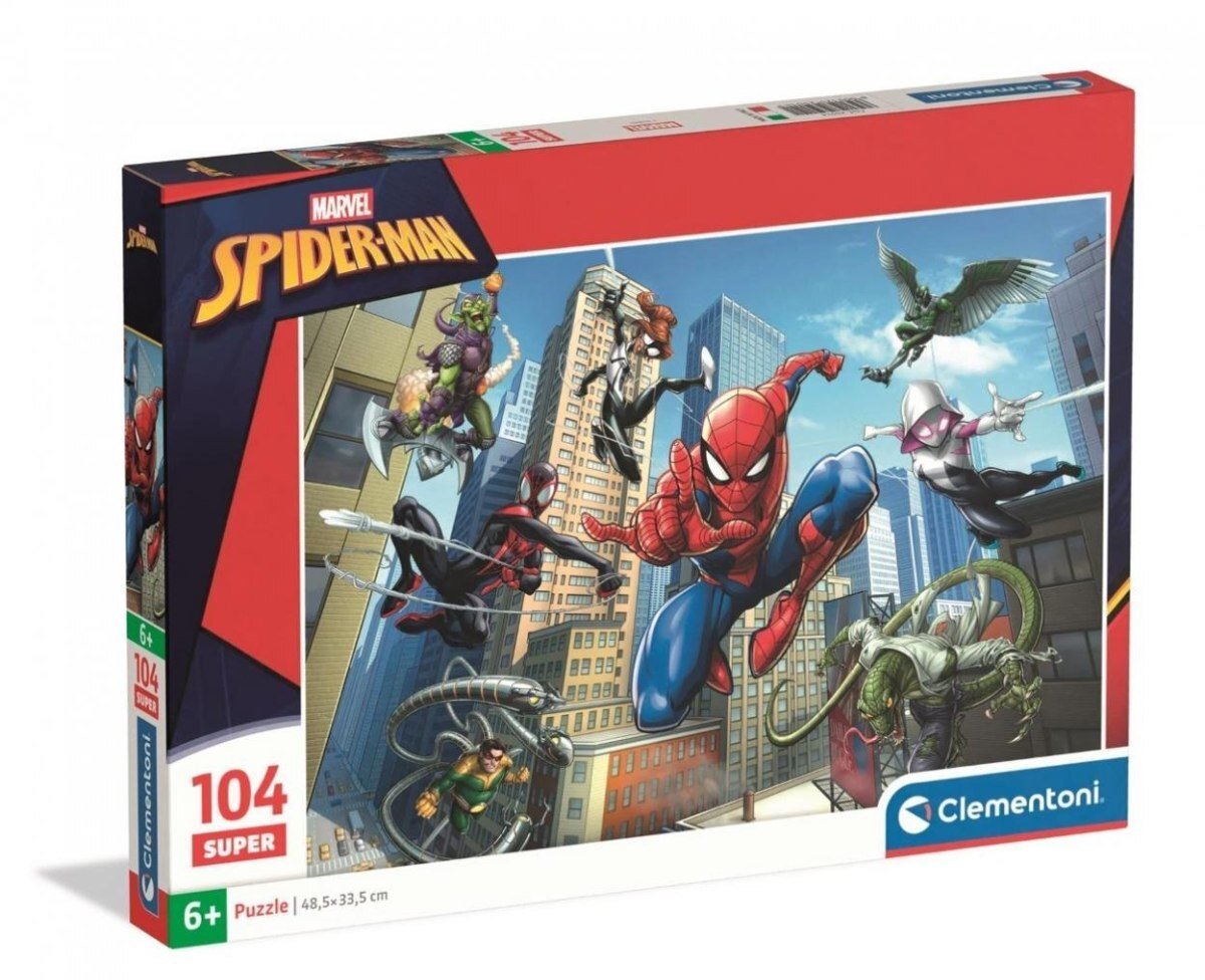 Clementoni CLE puzzle 104 Super Spider-Man
