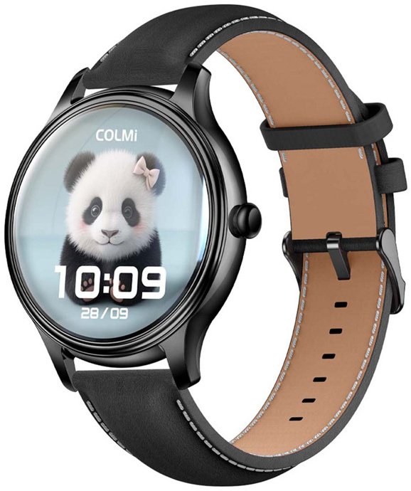 Smartwatch Colmi L28 Czarny (L28 Black leather) L28 Black leather (6972436987801) Viedais pulkstenis, smartwatch Smartwatch Colmi L28 Czarny (L28 Black leather) L28 Black leather (6972436987801) Viedais pulkstenis, smartwatch