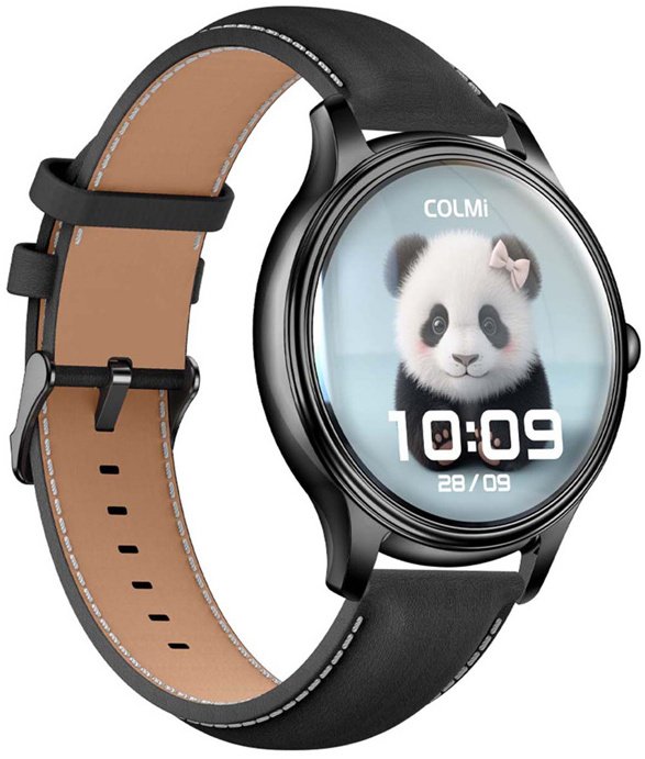 Smartwatch Colmi L28 Czarny (L28 Black leather) L28 Black leather (6972436987801) Viedais pulkstenis, smartwatch Smartwatch Colmi L28 Czarny (L28 Black leather) L28 Black leather (6972436987801) Viedais pulkstenis, smartwatch