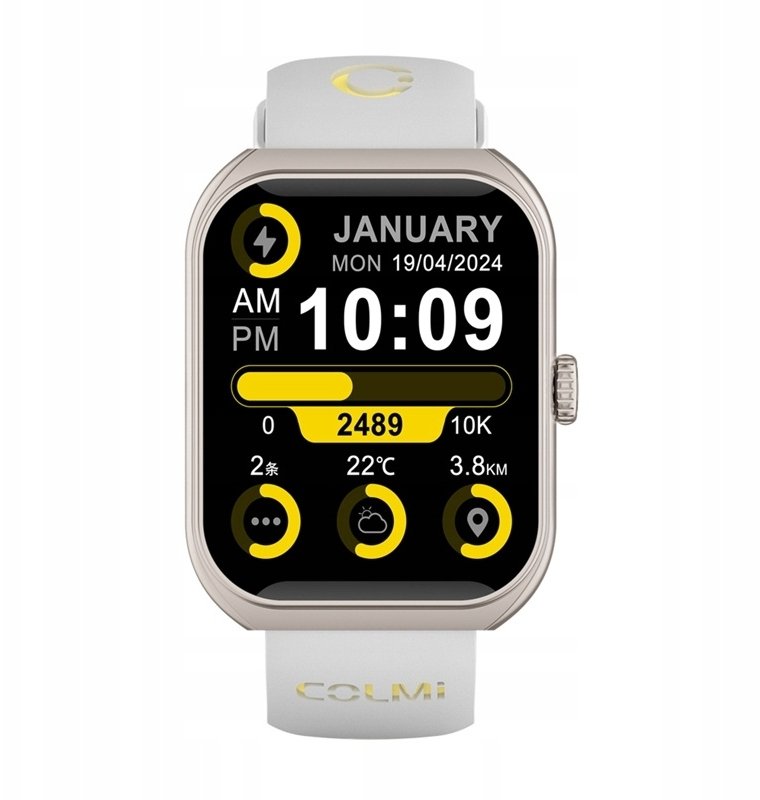 Smartwatch Colmi P86 Zloty (P86 Gold) P86 Gold (6972436987238) Viedais pulkstenis, smartwatch Smartwatch Colmi P86 Zloty (P86 Gold) P86 Gold (6972436987238) Viedais pulkstenis, smartwatch