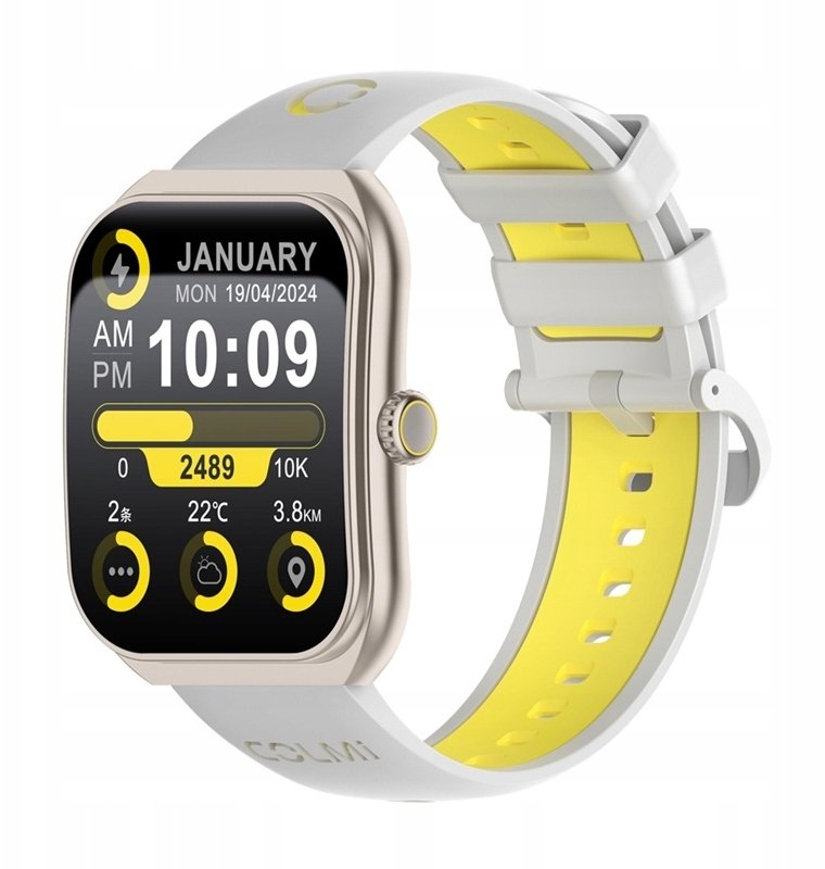 Smartwatch Colmi P86 Zloty (P86 Gold) P86 Gold (6972436987238) Viedais pulkstenis, smartwatch Smartwatch Colmi P86 Zloty (P86 Gold) P86 Gold (6972436987238) Viedais pulkstenis, smartwatch