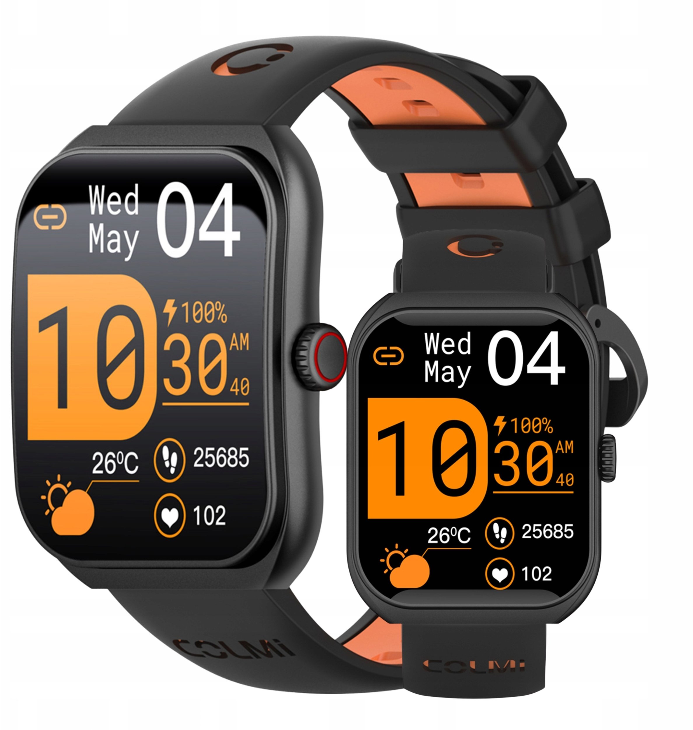 Smartwatch Colmi P86 Czarny (P86 Black) P86 Black (6972436987221) Viedais pulkstenis, smartwatch Smartwatch Colmi P86 Czarny (P86 Black) P86 Black (6972436987221) Viedais pulkstenis, smartwatch