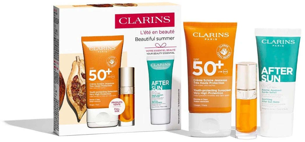 Clarins Set Clarins: Clarins  Hydrating  Sunscreen
